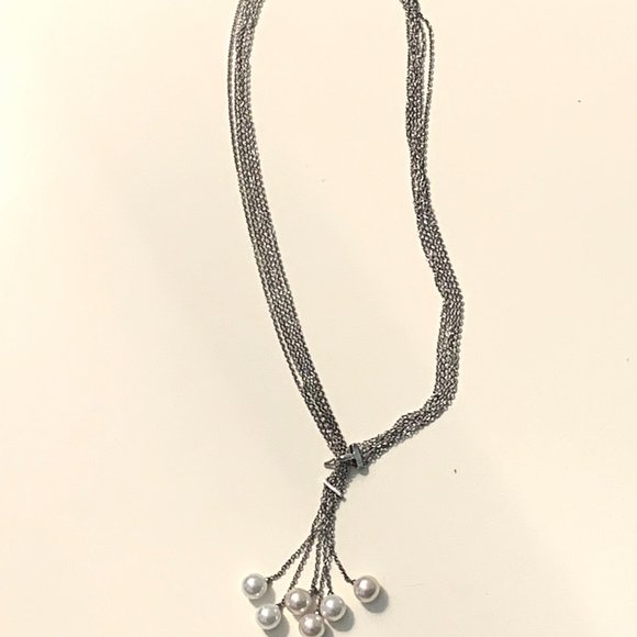 Vintage Fashion Statement Pearl Necklace - Picture 9 of 16